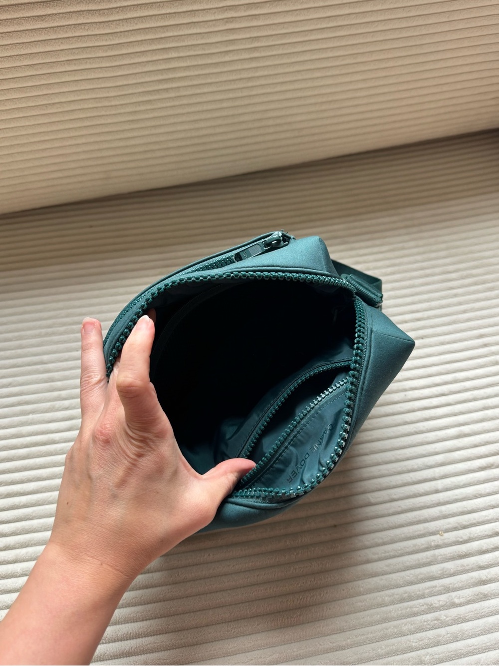 Dagne Dover Teal Mini Crossbody Pouch - Picture 4 of 4